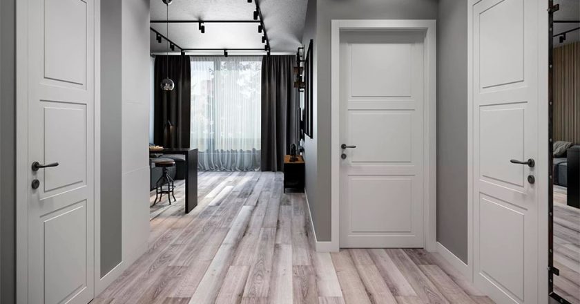 Белый пол и белые двери в интерьере: преимущества и сочетания