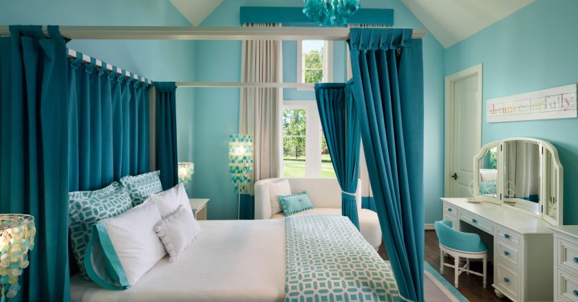 Бирюзовая спальня: создаем уют и стиль