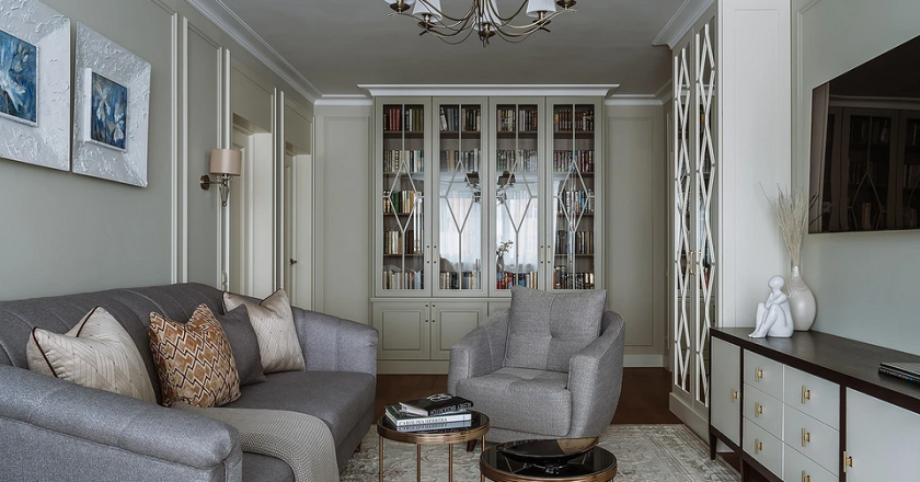 Дизайн спальни-гостиной 20 кв.м: зонирование, мебель, стили