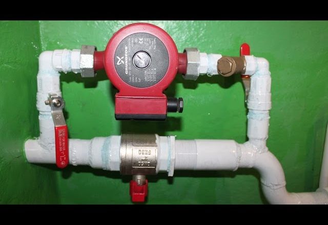 Как установить насос для отопления своими руками