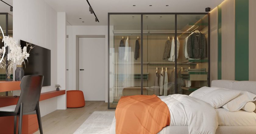 Монохромный дизайн спальни: гармония цвета и релаксация