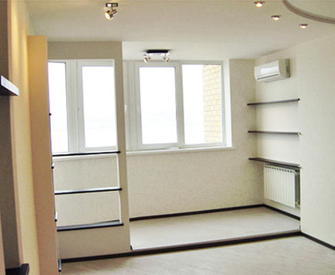 Объединение балкона с комнатой: пошаговая инструкция