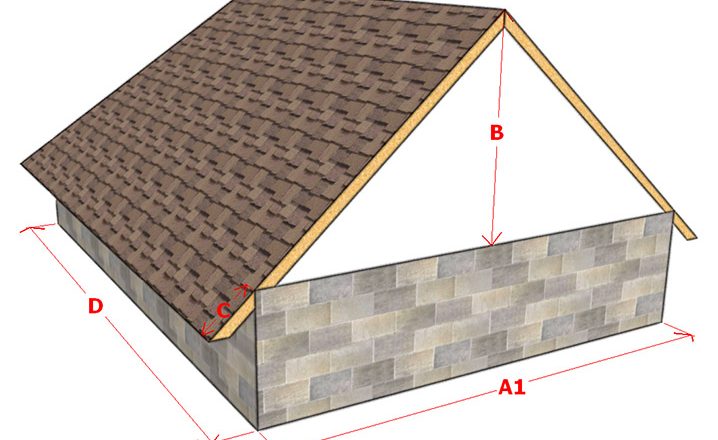 Онлайн-калькулятор для расчета двухскатной кровли