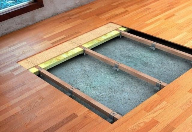 Плавающий пол на лагах: создаем тишину и комфорт в квартире