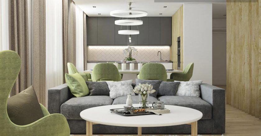 Современный дизайн кухни-гостиной: тенденции, зонирование и советы