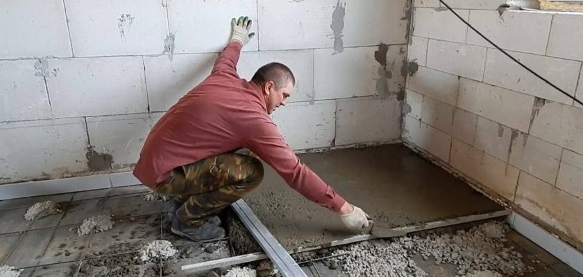 Создание пола в черновой квартире: полное руководство
