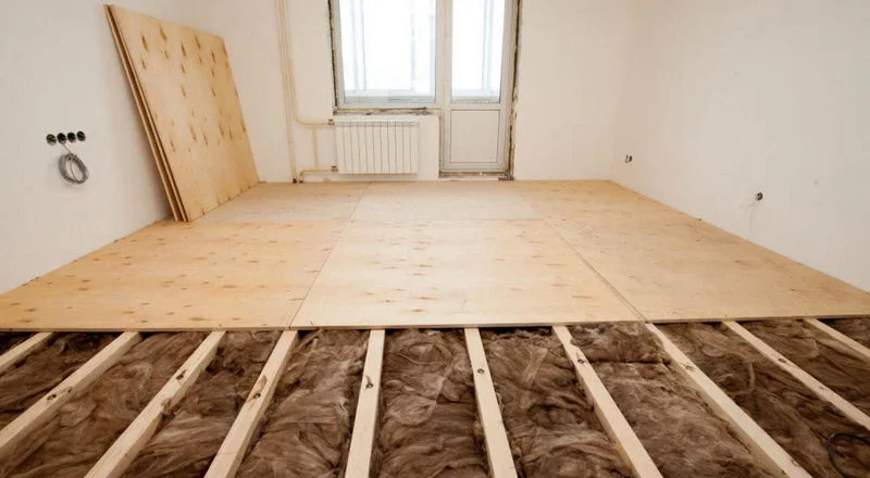 Стяжка для деревянного пола под ламинат