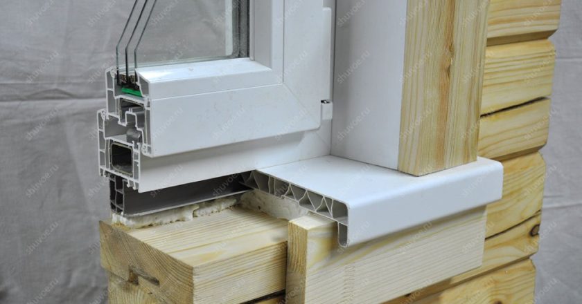 Установка окон и дверей в срубе: пошаговая инструкция