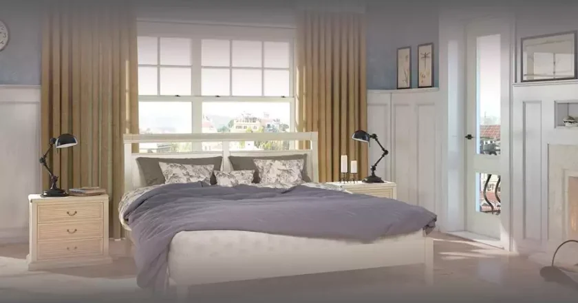 Узкое окно в спальне: стильные идеи и советы по оформлению