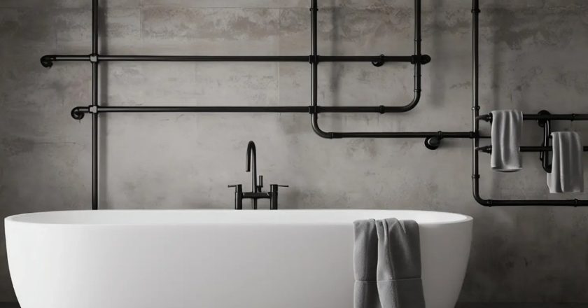 Как правильно зонировать трубы при ремонте ванной комнаты